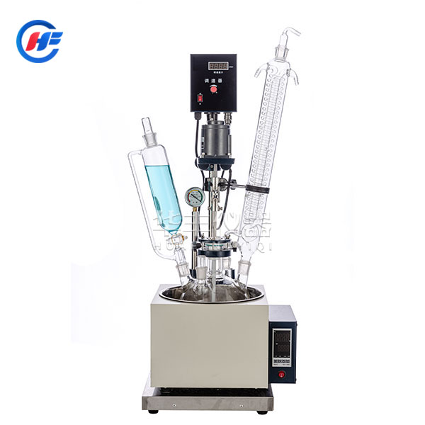 單層玻璃反應(yīng)釜F-2L