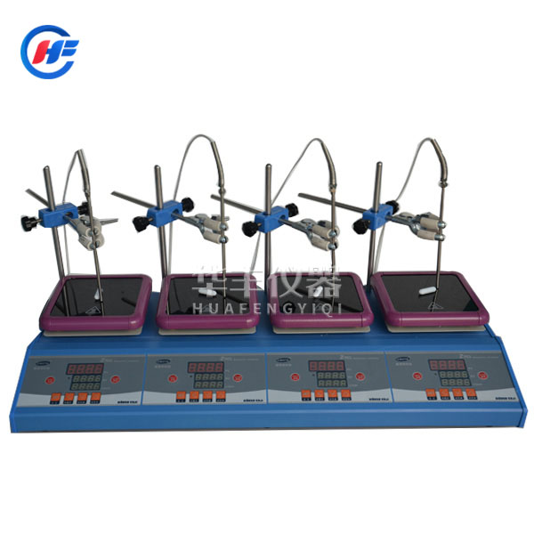 ZNCL-DLS-B4型 四聯數顯磁力(加熱板)攪拌器